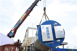 急客戶之所急·解客戶之所需 | 朝陽一體化預制泵站加急發(fā)貨、安裝！